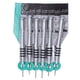thumbnail image 2 of Destornillador de estrella, herramienta de reparación de acero al cromo vanadio, suministros de desmontaje de productos electrónicos, 6 uds., 2 of 14