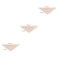 thumbnail image 3 of Methold Mascotas Slobber Ties Pañuelo Lavable Reutilizable Toallas Bufanda Ajustable Decorativo Regalos de vacaciones Bib Accesorio Amarillo Type1 NO1, 3 of 6
