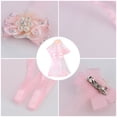 thumbnail image 3 of Pet Veil Creative Decorative Lace Bow Hair Clip Design Pet Wedding Veil for Dogs, 3 of 7