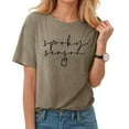 thumbnail image 6 of Kogui Funny Shirts Women Halloween Shirt for Women Funny Pumpkin Halloweentown University Graphic Tee Halloween Movie Tops (Khaki,XL), 6 of 9