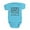 Turquoise, variant on CafePress - Lititz Pennsylvania - Cute Infant Bodysuit Baby Romper - Size Newborn - 24 Months