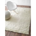 thumbnail image 3 of Nuloom 7' 6 x 9' 6 Cloud Shag Rug in White, 3 of 5