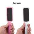 thumbnail image 5 of Unique Bargains 4 Pcs Coarse and Fine Dual Sided Foot File Removes Dead Skin Pedicure Pink White, 5 of 7