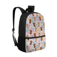 thumbnail image 2 of Uourmeti Cowboy Horse Tie Dye Print Everyday Backpack, Smooth Zippers School Bag 17 Inch Soft Skin Friendly School Backpack for Travel Shopping, 2 of 6