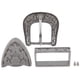 thumbnail image 2 of Vintage Style Handmade Carving Alloy Waist Belt Buckle Set for Collar Saddle Accessories25mm Inner Diamter, 2 of 5