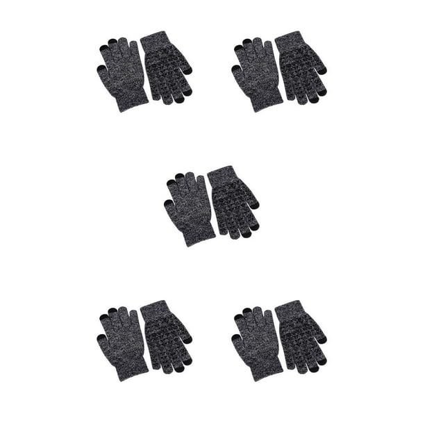 Sonducket Guantes de punto Cubierta para calentar las manos Cubiertas para mantener el calor Guante de dedos completos de punto cálido para actividades al Type2 NO2 Sonducket CBP264771