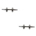 thumbnail image 2 of Speravity Boat Bollard Universal Stainless Steel Marine Mooring Cleat Boats Accessories Docking Bollards Component Dock Replace Yacht Como se muestra 2piezas Speravity CBP445943, 2 of 6