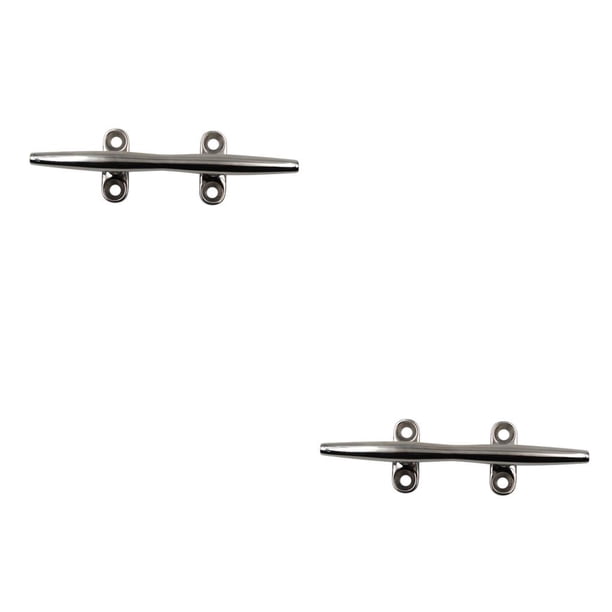 Scienceny Boat Bollard Universal Stainless Steel Marine Mooring Cleat Boats Accessories Docking Bollards Component Dock Replace Yacht Como se muestra 2piezas Scienceny CBP445943