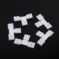 thumbnail image 5 of 4pin x t forma 5pcs conectores de tira led pcb, para luces de tiras led rgb 5050 conectores de 4 piNOS, 5 of 5
