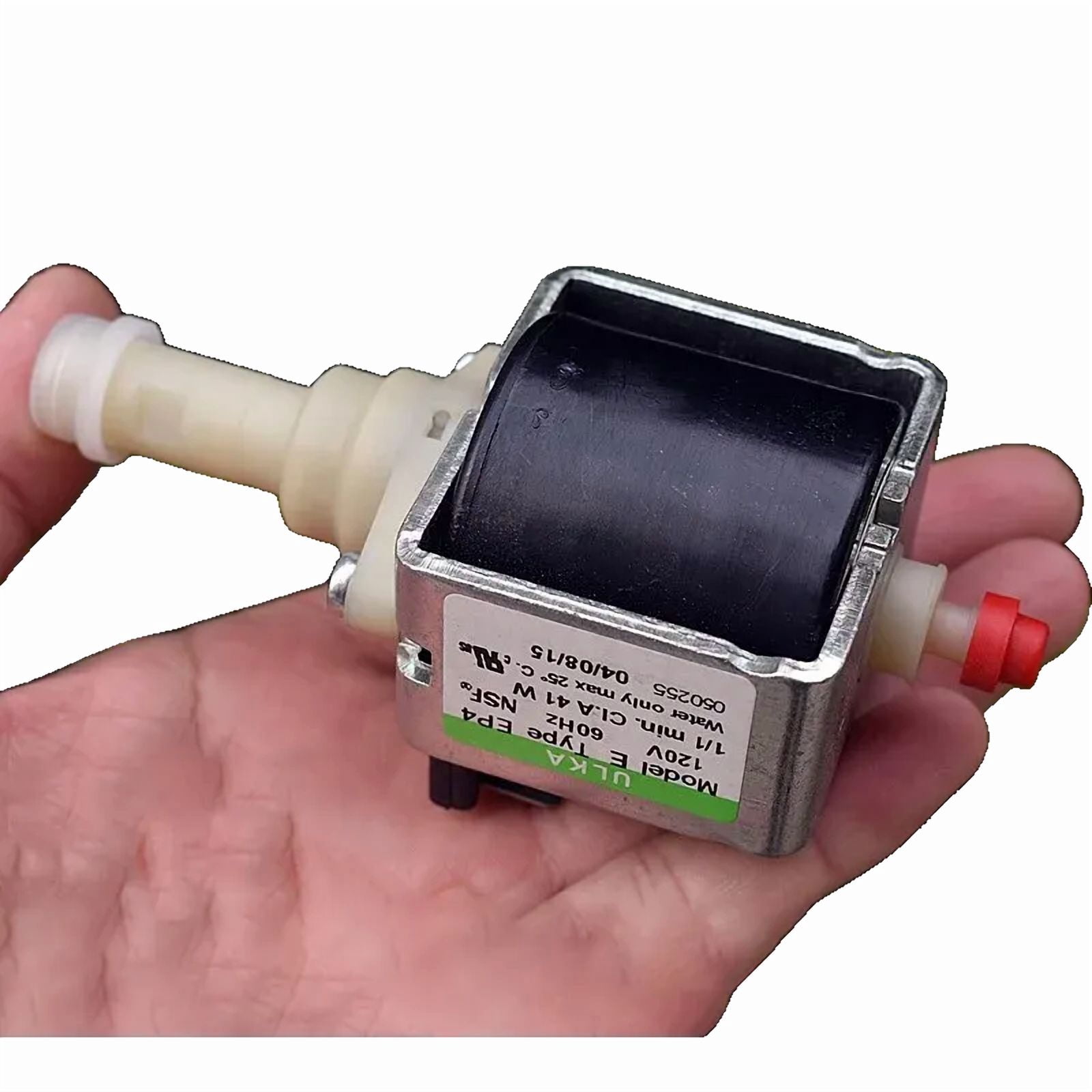 Italy ULKA EP4 Electromagnetic Pump AC120V Plunger Pump Coffee Machine Water Pump Small Flow High Pressure Stable Effluent
