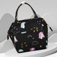 thumbnail image 1 of Bolso de mano de tela Oxford, bolso de mano para pañales de bebé, bolso de mano para pañales de bebé, bolso de mano de tela Oxford para mujer, valor excepcional, 1 of 5