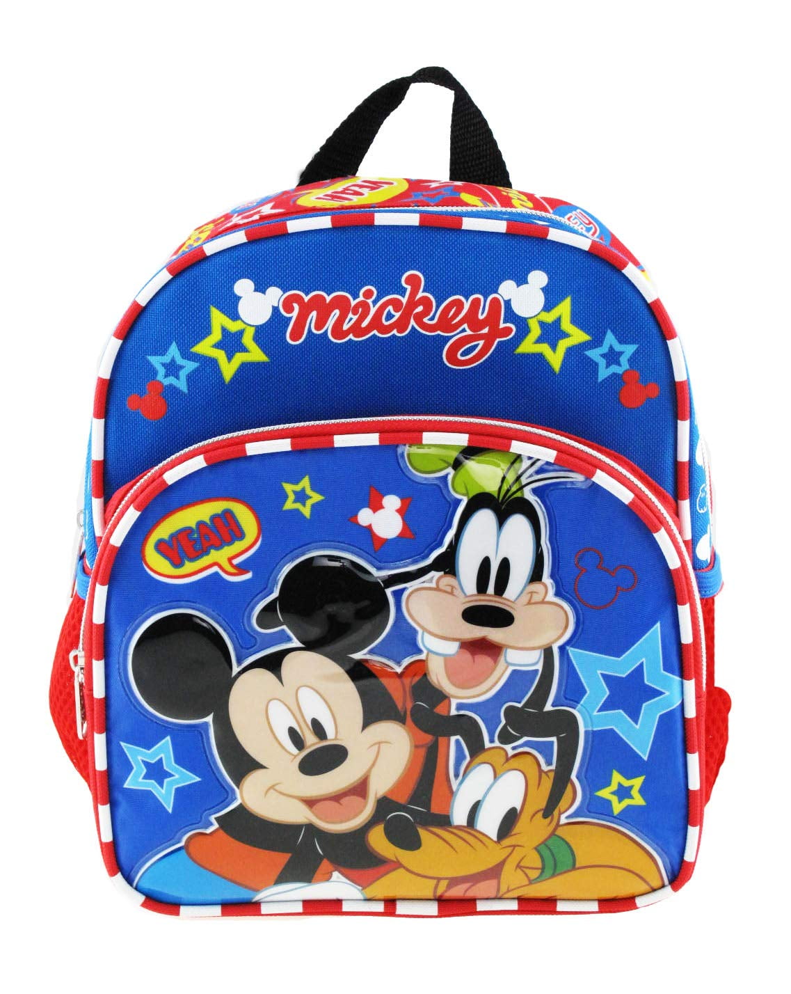 Disney Minnie Mouse 12" Toddler School Backpack Girls Canvas Book Bag