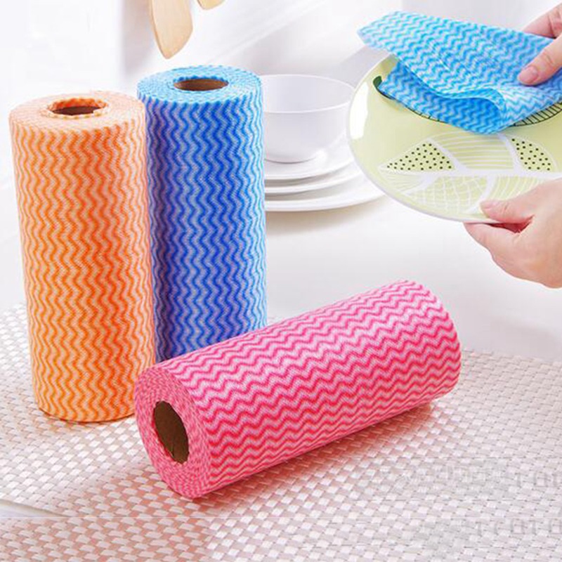 AkoaDa Available A Roll Kitchen Disposable Nonwoven Fabric Washing