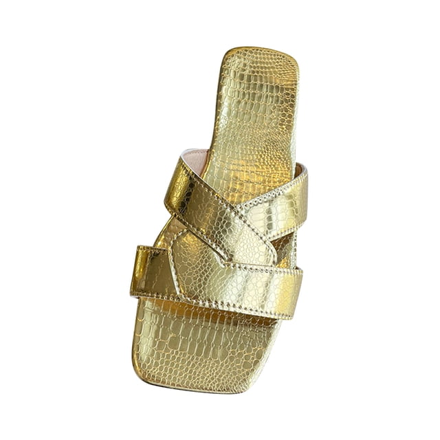 Amzcrzy Zapatos de mujer,Zapatos de mujer,Zapatillas de mujer, Nuevas sandalias planas de verano para mujer, zapatillas informales con punta abierta. Sandalias Mujer Zapatillas De Casa