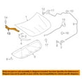 thumbnail image 3 of For 13-16 FR-S & 17-18 86 Coupe 2.0L Front Hood Hinge Bracket Left Right PAIR, 3 of 5