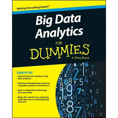 Big Data Analytics For Dummies Walmart Com