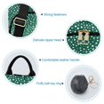 thumbnail image 7 of FORMRS Women's Travel Backpack Purse Anti-Theft Hidden Pockets Casual Shoulder Bag, Green and White Pattern, 7 of 7