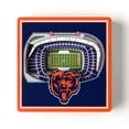 thumbnail image 3 of YouTheFan NFL Chicago Bears 3D StadiumView Magnet, 3 of 4