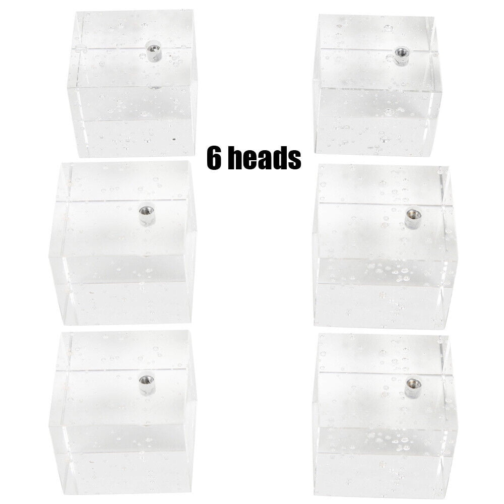 6 Heads Bathroom Vanity Crystal Mirror LED Light Front Wall Lamp Modern Fixture for bathrooms, bedrooms