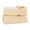 thumbnail image 3 of Superior Egyptian Cotton Absorbent Canary Bath Sheet Set of 2, 3 of 15