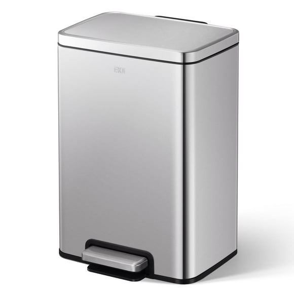 Bote de basura EKO Madison Acero Inoxidable 20 L Con tapa y pedal EK9361MMT-20L