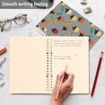 thumbnail image 4 of FORMRS 1-Subject Spiral Notebook 8" x 5" College Ruled 60 Refillable Sheet A5 Hard Cover, Cute Acorns Pattern, 4 of 7