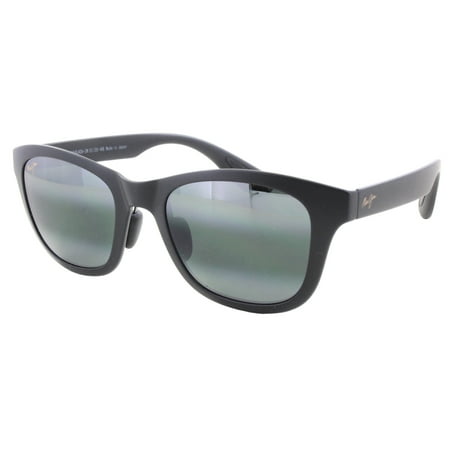 Maui Jim - Maui Jim 434 2M Hana Bay Matte Black / Grey Sunglasses ...