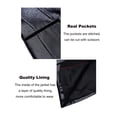thumbnail image 5 of COOFANDY Mens Fashion Dress Suit Jacket Slim Fit Casual One Button Lapel Blazer Party Wedding Dinner Prom Tuxedo, 5 of 6
