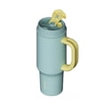 thumbnail image 4 of SURFVEN 40oz Double Wall Stainless Steel Insulated Tumbler with Handle and 2-in-1 Lid, Mint Blue, 4 of 7