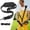 Black, variant on Adjustable Shoulder Support Strap for Mowers Garden Weeders and Leaf Blowers