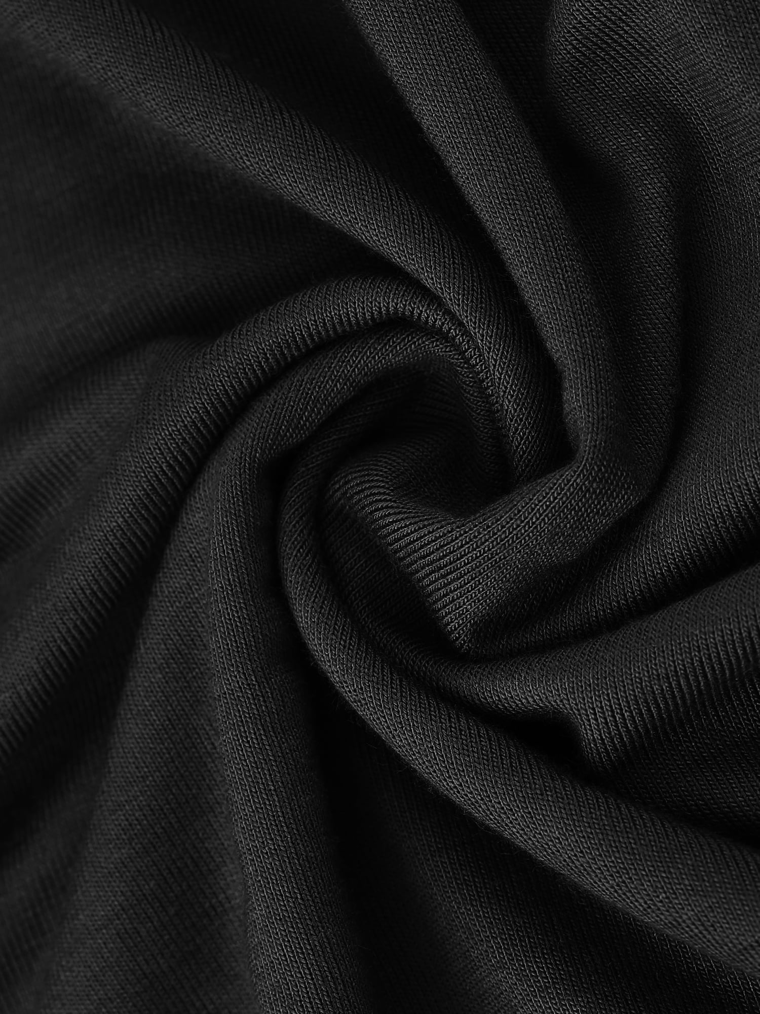 DARING DIVA Women's Modal Soft Square Neck Spaghetti Strap Dress Sleepwear 2XL Black