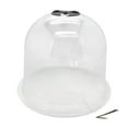 thumbnail image 3 of Plant Dome Garden Cloche Dome Plant Bells Protector Cover Plastic Plant Protector Mini Insulation Cover Plastic Mini Greenhouse Dome Clear (3-Pack), 3 of 6