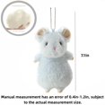 thumbnail image 3 of 7.1'' Stuffed Plush Mouse Dolls, Cute Soft Animals Plushie Pranks Spoof Stuff Toys Gifts&Home Decor, 3 of 5