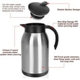 thumbnail image 6 of Flantor Coffee Carafe 40oz Stainless Steel Insulated Coffee Dispenser Double Wall Vacuum Thermal Flask NEW, 6 of 7