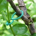 thumbnail image 4 of Gardening 8-shaped buckle 50 pieces of PE material, durable and not easy to corrode 4*2.7CM fixed plants, vines and vegetables, 4 of 6