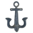 thumbnail image 6 of DecMode 5"W, 9"H Multi Colored Metal Single Hanger Anchor Wall Hook, 4-Pieces, 6 of 14