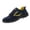 Blue, variant on Men's Welding Shoes Cowhide Low Top Work Shoes Non Slip Wear Resistant Labor Safety Shoes