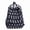 Blue, variant on Star Print Pure Cotton Canvas Backpack, Multi-Pocket Unisex Casual Rucksack for Outdoor Trip Commute Daily Use (Black)