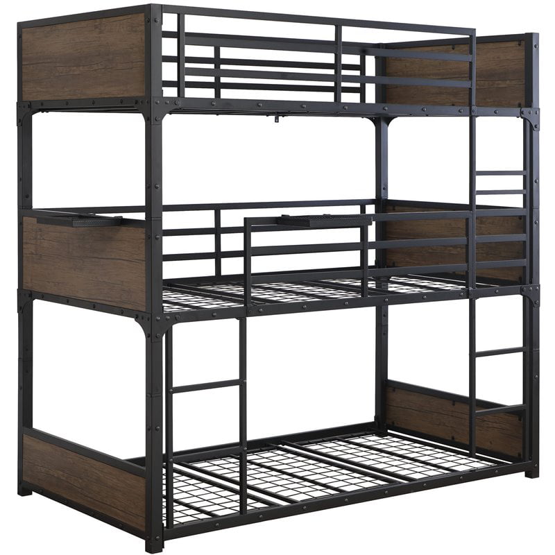 Coaster Nickerson Twin Triple Bunk Bed, Coaster Triple Bunk Bed Assembly Instructions