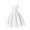 White, variant on HNMKIU Girls Skater Dress Girls Summer Dress Sleeveless Strappy Casual For Kids Age 8 12 Elastic Comfortable Outdoor Play Outfit Green,11 Years