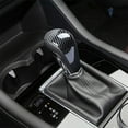 thumbnail image 5 of Car Gear Shift Knob Cover Interior Accessories Decoration Sticker Trim For Mazda 3 CX-30 2022 2021 2020, For Mazda 3 Axela 2022 2021 2020-black, 5 of 5