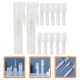 thumbnail image 3 of 12pcs mini botellas de spray de botellas de perfume transparente botellas de pulverización de perfume portátiles botellas de pulverización, 3 of 5