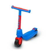 M8TRX SPORTS Two-Wheel Kick Scooter for Toddlers & Kids Ages 2-5 | Beginner Balance Scooter with Oversized Wheels, Anti-Slip Deck & Rear Foot Brake, Blue
