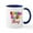 White/Navy Inside, variant on CafePress - Jelly Bean Boy Mug - 11 oz Ceramic Mug - Novelty Coffee Tea Cup