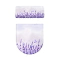 thumbnail image 5 of HELLHERO Lavender Horizon Toilet Lid Covers 2 Pcs Set Stylish for Bathroom Supplies, Elastic Bottom, 5 of 8