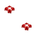 thumbnail image 1 of ZheElen 50pieces DIY Crafts Made Easy With Fabric In Multiple Colors Realistic Appearance Fiber Wide Application Soft Texture Red 4.5cm 2Set, 1 of 6