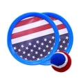 thumbnail image 4 of Juego de lanzamiento y captura de pelota, paletas y lanzamiento de pelota, juego deportivo, regalos de cumpleaños, juguetes para niños, juego de lanza azul, 4 of 9