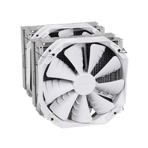 NA 8Pcs 25mm x 25mm x 10mm Aluminum Heat Sink Diffuse Cooling Fin Silver Tone