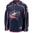 thumbnail image 2 of Men's Fanatics Sean Kuraly Navy Columbus Blue Jackets Home Breakaway Player Jersey, 2 of 3