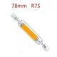 thumbnail image 2 of R7S 78mm LED Bulb Dimmable, R7S 78mm LED Bulb 10W Equivalent to R7S 100W Warm White 360 Beam Lighting, Pack of 2, 2 of 5